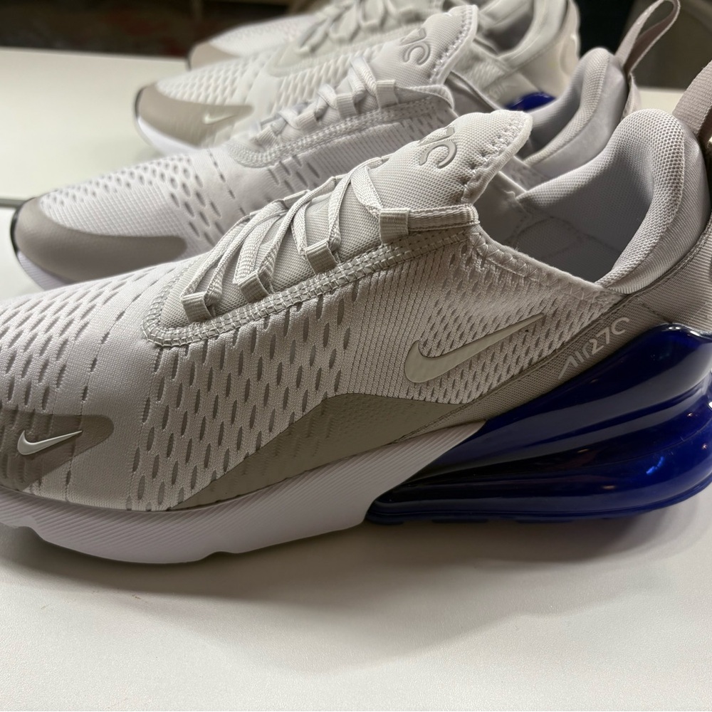 Nike Air Max 270 vast grey racer blue Sneakers - Picture 5 of 8